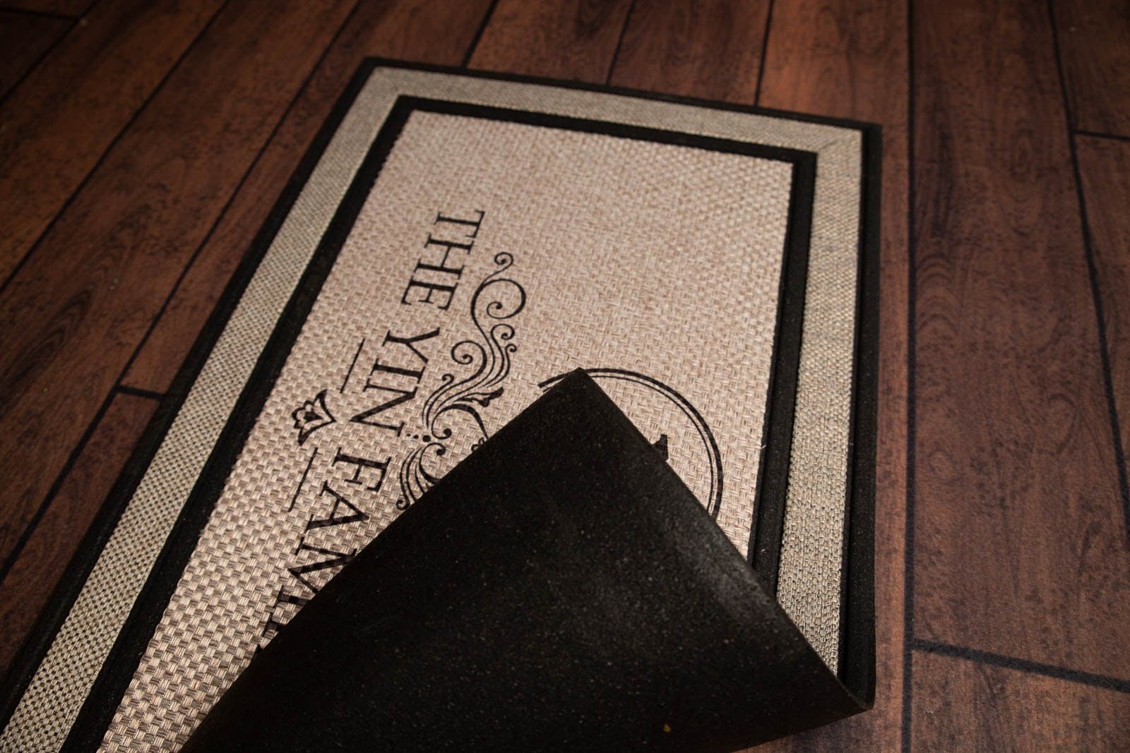 Smile You're On Camera Doormat - home security camera wedding housewarming gift simple modern trendy - Image 5